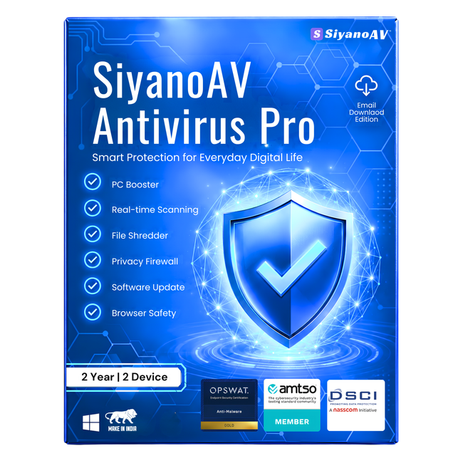 SiyanoAV Antivirus Pro 2 Device, 2 Year | Email Delivery in 30 Min [ NO CD ]